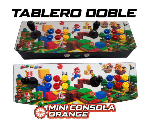 Tablero Arcade, TVO Retro Gamers, tablero arcade